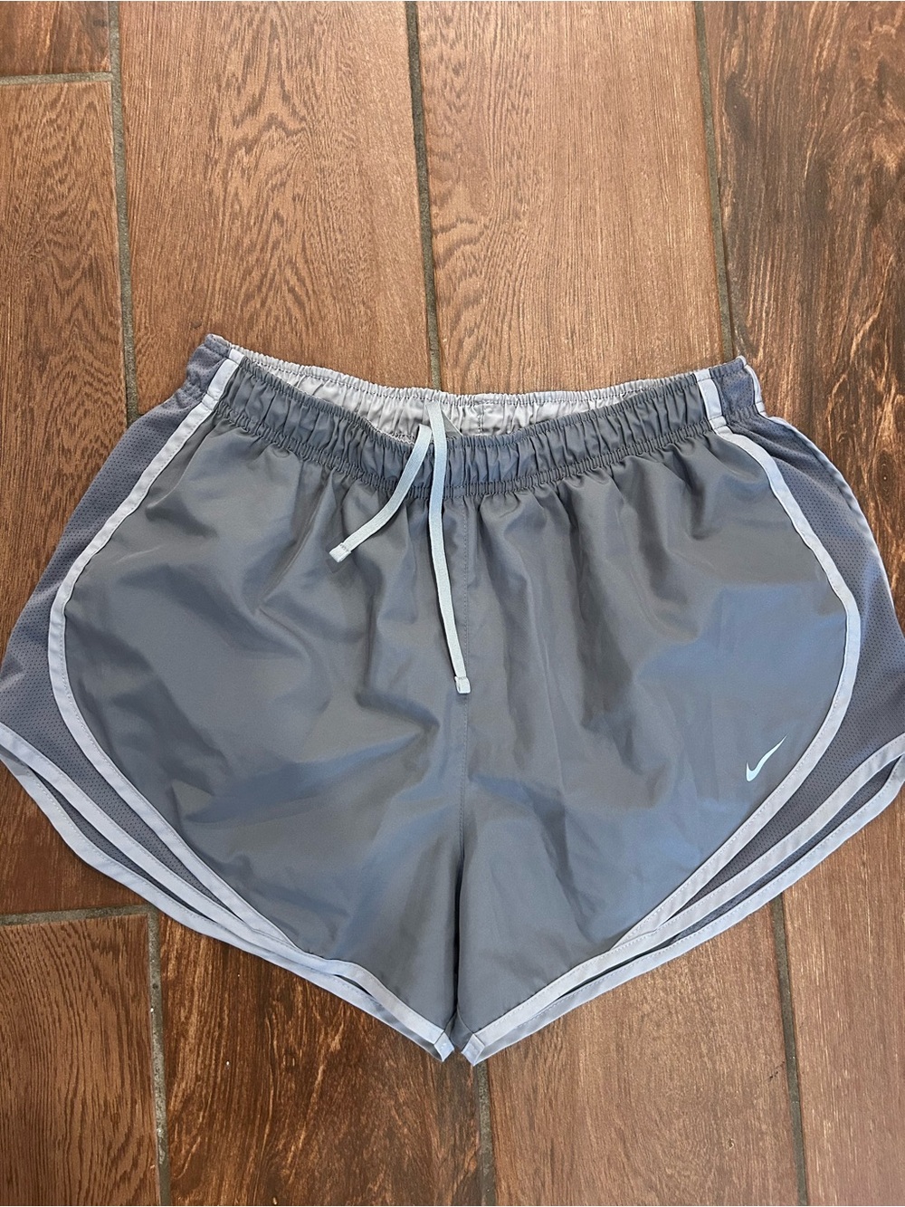 Nike size L grey athletic shorts